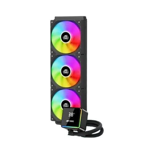 Ant Esports ICEStorm-360 ARGB CPU Liquid Cooler with Temperature Display